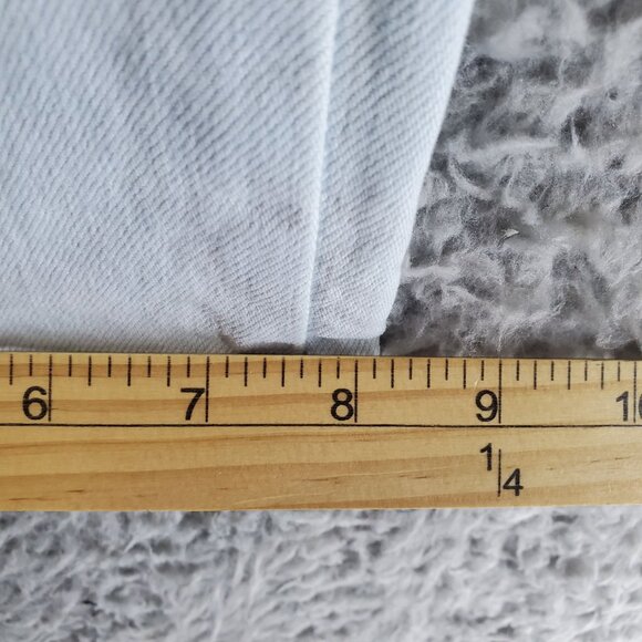 Levis Jeans Womens 28 Light Blue Ribcage Straight Ankle High-Waist Button Fly - Picture 11 of 13